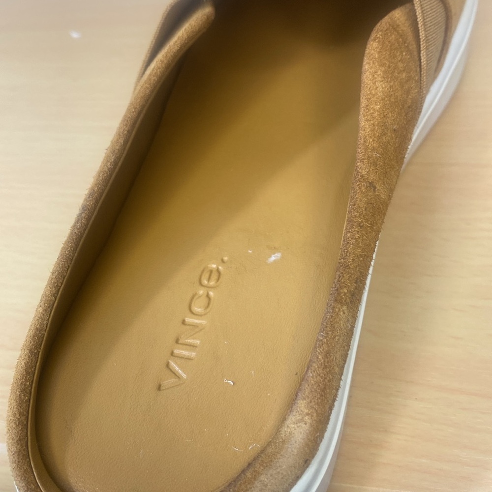 VINCE Carmel  Suede Slip-On Shoes - Picture 7 of 8
